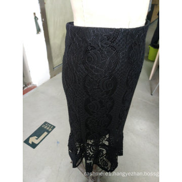 Spring Latest Jacquard Wrap Elegant Ladies Skirt